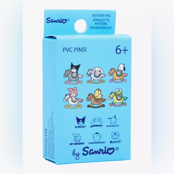 Sanrio Accessories - Loungefly Hello Kitty And Friends Rocking Horse Blind Box Enamel Pin